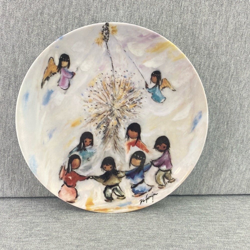 Ted De Grazia Unisex‎ Southwest Collector Vintage Plate White The Lord's Candle